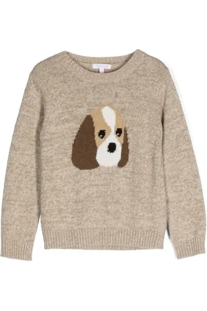 PATACHOU Intarsiastrikket sweater