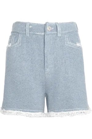 Barrie Shorts med frynsedetalje i siden