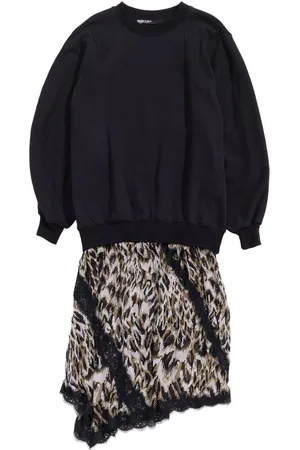 Bimba y Lola Sweatshirt-kjole med Plumancha-tryk
