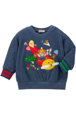Miki House Plane-sweatshirt