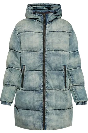 Diesel Polstret frakke i denim