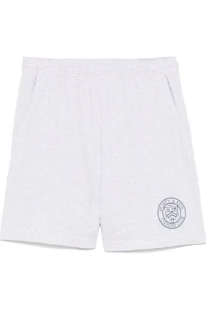 Sporty & Rich Connecticut træningsshorts med våbenskjoldtryk
