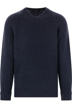 UNDERCOVER Langærmet sweater med rund hals