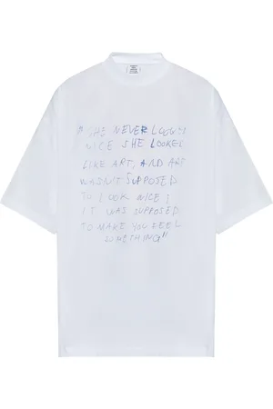 Vetements T-shirt med grafisk tryk