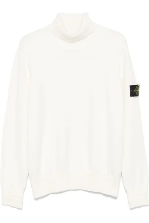 Stone Island Sweater med kompasmærke