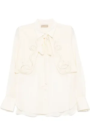 Elie saab Skjorte med vest-effekt