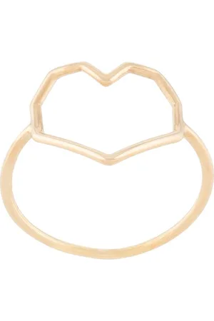 Aliita Corazón ring i 9 karat gult guld