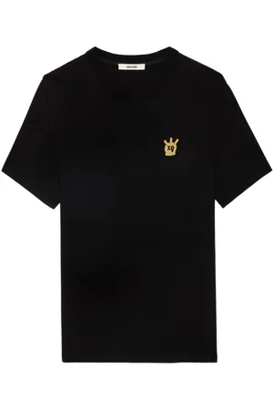 Zadig & Voltaire T-shirt med logobroderi