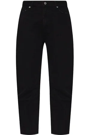 Halfboy Jeans med tilspidsede ben