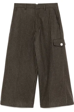 Ami Cropped bukser med striber