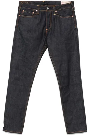 Evisu Jeans med måge-applikation