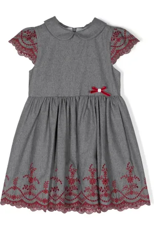 PATACHOU Kjole med broderie-anglaise