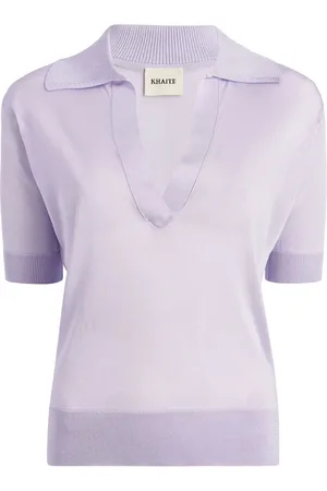 Khaite The Julita polo med V-hals