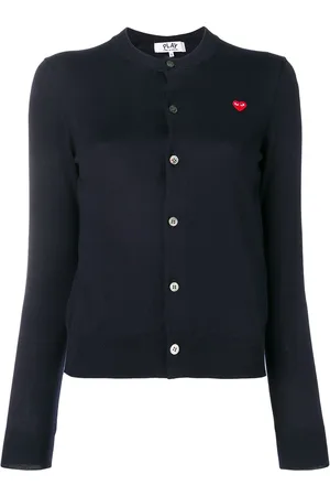 Comme des Garçons Ensfarvet cardigan