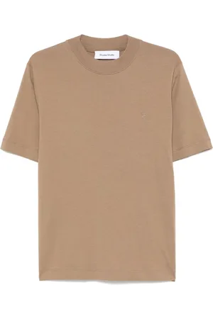 Etudes T-shirt med logobroderi