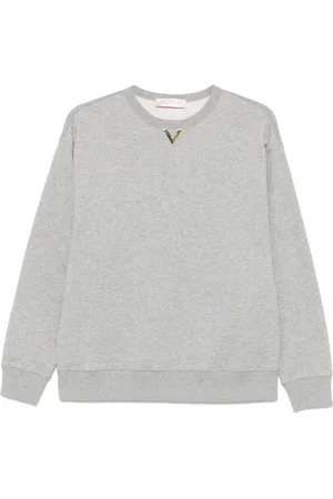 VALENTINO GARAVANI Sweatshirt med V-logoplade