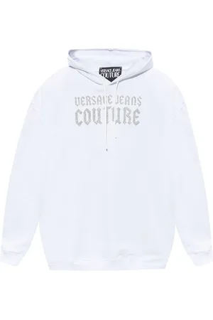 VERSACE Hættetrøje med glimmerlogo