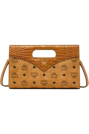MCM Mini Diamond tote med Visetos-tryk