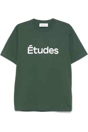 Etudes T-shirt med logotryk