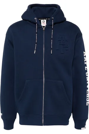 A Bathing Ape Jakke med hætte og logo