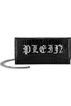 Philipp Plein Gothic Plein clutch med krokodille-effekt