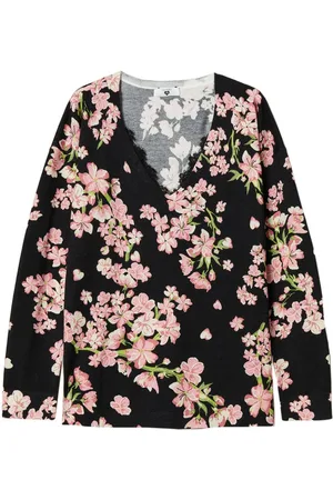 Twin-Set Sweater med blomstertryk