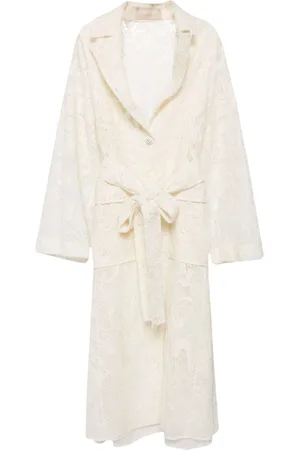 Elie saab Broderet frakke i tyl