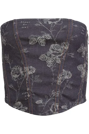 FLEUR DU MAL Stropløs korset i jacquard