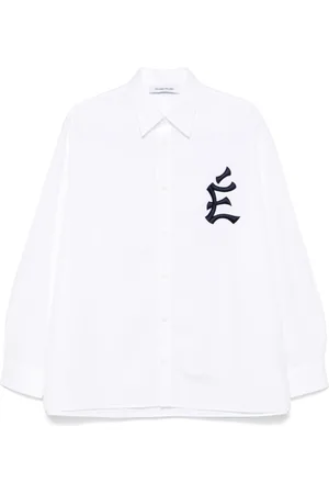 Etudes Skjorte med broderet logo