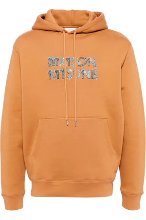 Maison Kitsuné Comfort-hættetrøje med alfabet