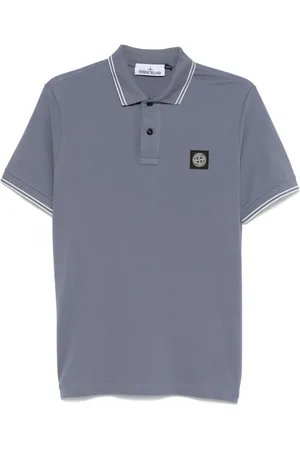 Stone Island Polo med logomærke