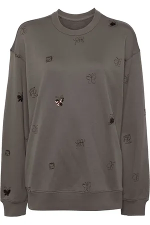 JNBY Sweatshirt med sommerfuglebroderi