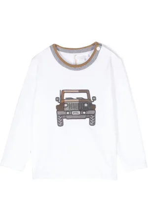 PATACHOU T-shirt med bil-broder
