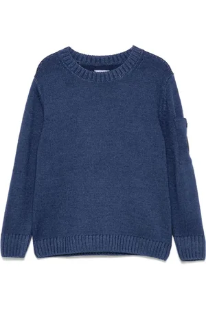 C.P. Company Sweater med linsedetalje