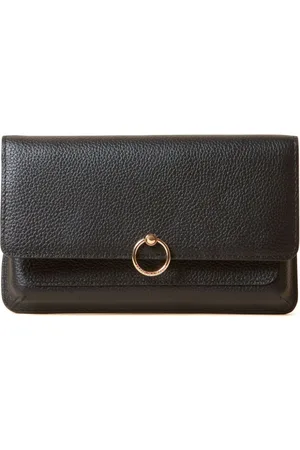 Claudie Pierlot Clutch i grynet læder