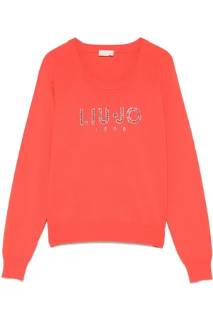 Liu Jo Sweater med rhinsten-logo