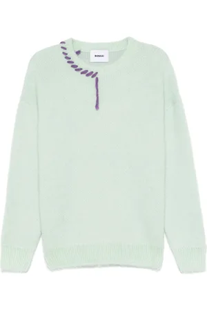 BONSAI Sweater med dekorative søm