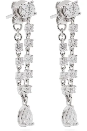 Anita 18KT white gold Olivia diamond earrings