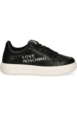 Moschino Sneakers med snøre og logobogstaver