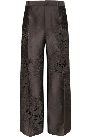 Dolce & Gabbana Bukser med rhinstens-udsmykning