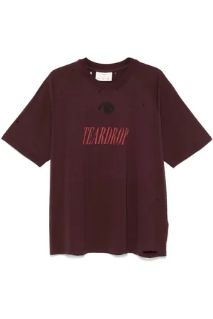 SONG FOR THE MUTE T-shirt med dråbetryk