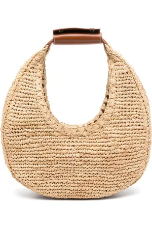 Staud Moon tote i bast