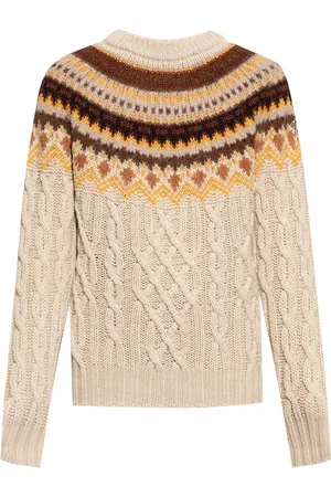 Moncler Mønstret sweater i jacquard