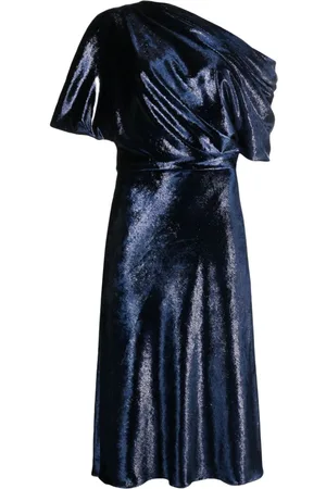 Amsale Draperet bodice-kjole med smal nederdel