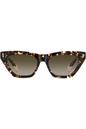 Missoni Cat eye-solbriller med skildpaddeeffekt