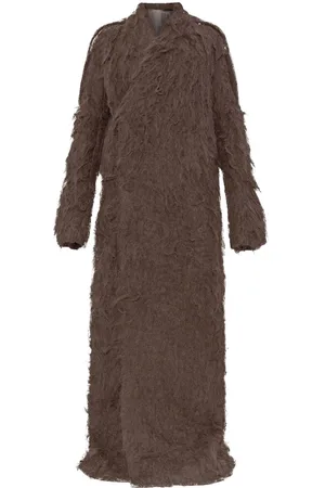Rick Owens Hat i filt med børstet finish