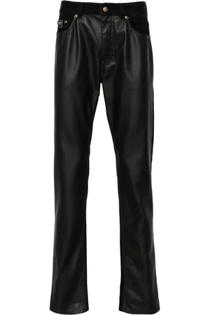 VERSACE Milano jeans med smalle ben og paneler