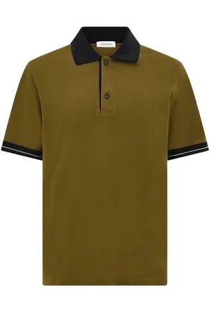 Salvatore Ferragamo Polotrøje med kontrastdesign