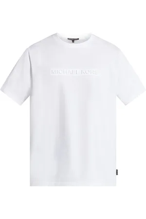 Michael Kors T-shirt med præget logo