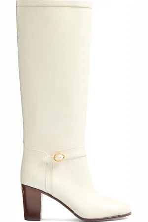 VALENTINO GARAVANI 75 mm Pattie læderstøvler